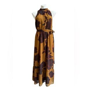 Daniel Rainn Leena Maxi Dress Brown Medium NWT STITCH FIX
